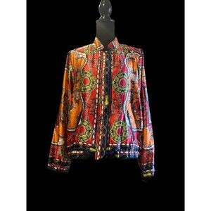 ny collection bright colored jacket. Size XL
